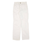STR Cargo Womens Trousers Cream Regular Straight W26 L30