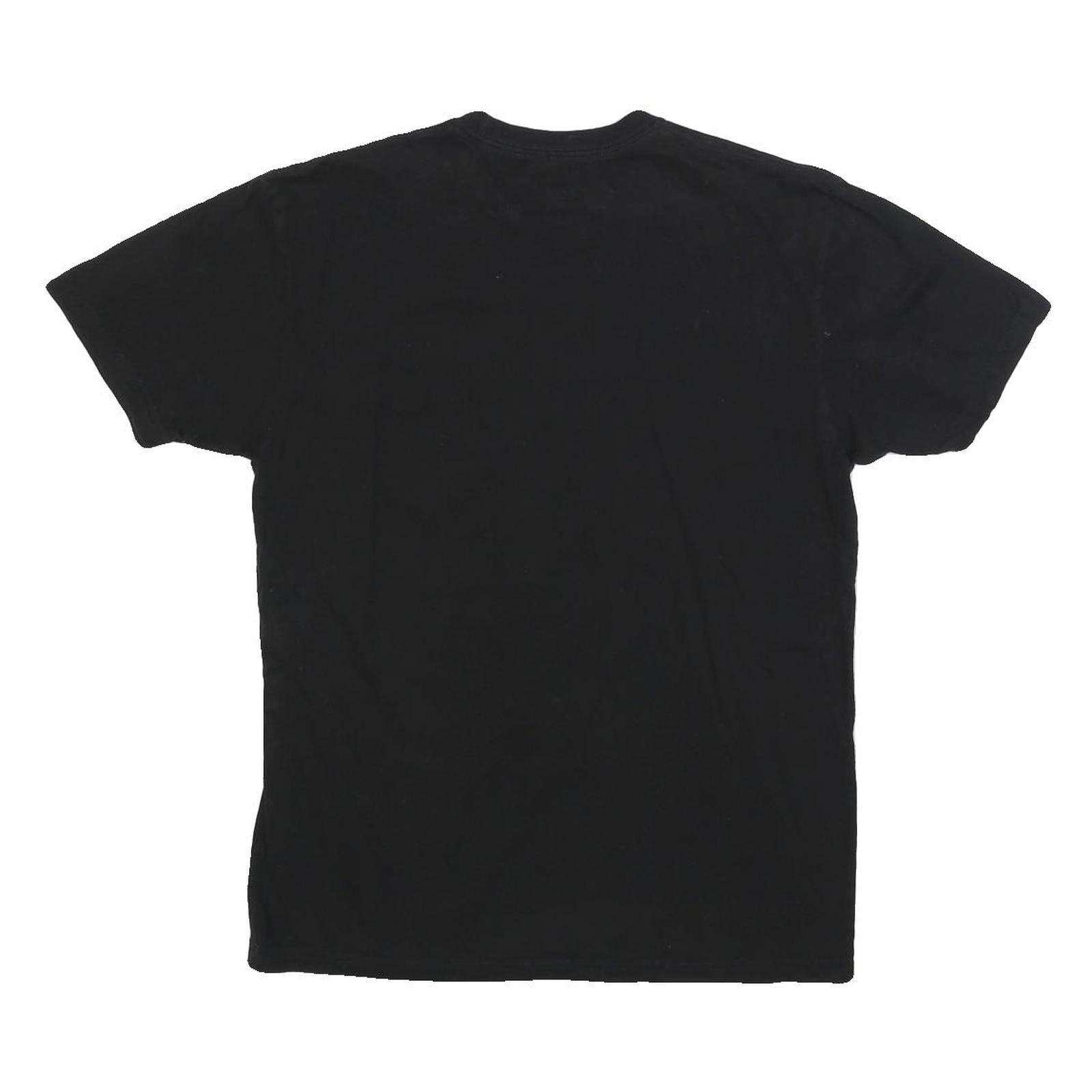 MITCHELL & NESS Mens Black Los Angeles Lakeshow Graphic T-Shirt M Crew Neck