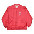 BIRDIE Mens Red Youth Football Coach Jacket L Synthetic Sports Button