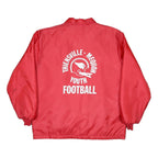 BIRDIE Mens Red Youth Football Coach Jacket L Synthetic Sports Button