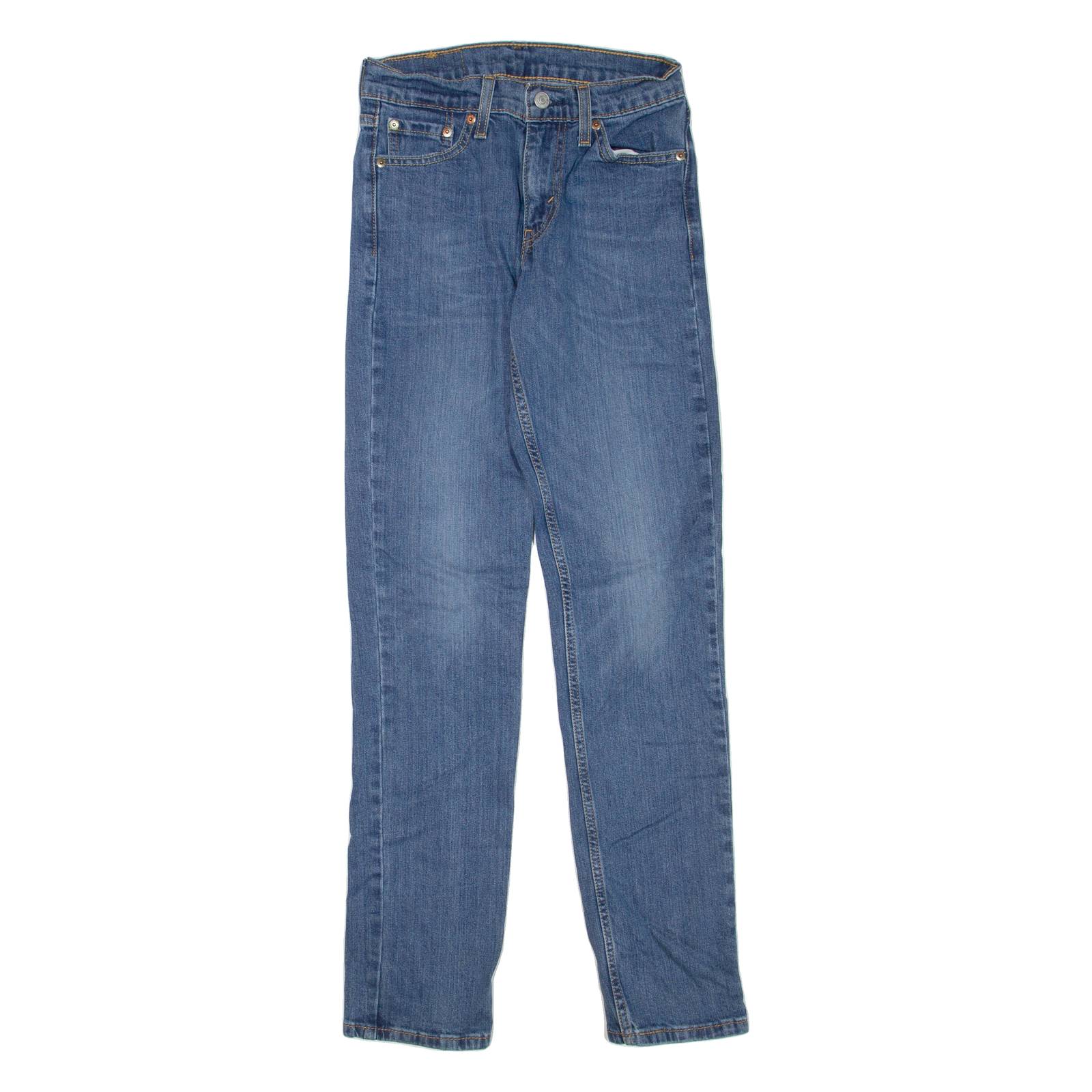 LEVI'S 511 Jeans Mens Blue Slim Straight W26 L32