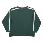 MICKEY & CO. Girls Green & White Crew Neck L Sweatshirt Cotton Blend