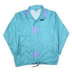 LINEA SPORTA Mens Blue & Purple Zip Polyester Blend Jacket XL Lightweight Casual