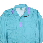 LINEA SPORTA Mens Blue & Purple Zip Polyester Blend Jacket XL Lightweight Casual