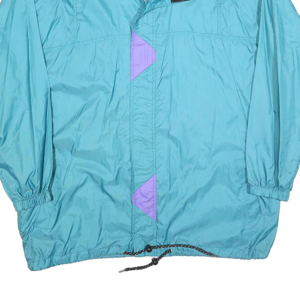 LINEA SPORTA Mens Blue & Purple Zip Polyester Blend Jacket XL Lightweight Casual