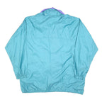 LINEA SPORTA Mens Blue & Purple Zip Polyester Blend Jacket XL Lightweight Casual