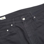 LACOSTE Mens Cotton Blend Navy Regular Straight Trousers W33 L30 Classic Zip