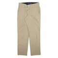 DICKIES Womens Trousers Beige Regular Straight W30 L30