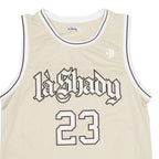 LA SHADY Womens Jersey Beige Sleeveless USA S