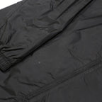 ADIDAS Mens Black Zip Hooded Sports Jacket XL Polyester Plain Lightweight
