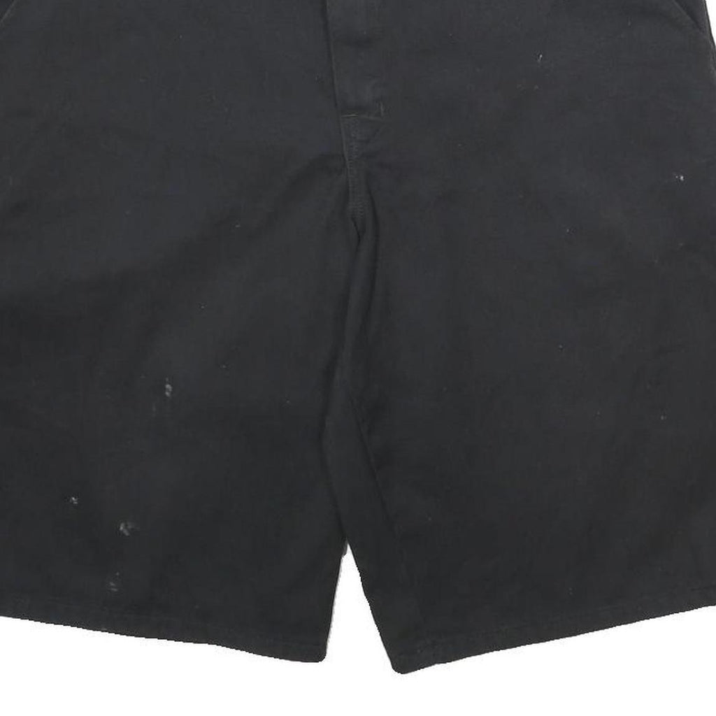 DICKIES Mens Shorts Black Casual L W36 Durable Workwear Polyester Blend