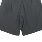ADIDAS Mens Shorts Grey Casual L W30 Polyester Blend Elastic Waistband