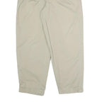 NAUTICA Mens Cotton Blend Beige Relaxed Straight Trousers W32 L28 Classic Fit