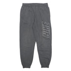 NIKE Mens Joggers Black M W30 L27 Cotton Blend Regular Tapered Fit Sportswear