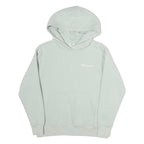 CHAMPION Womens Pale Green Hoodie XS Soft Cotton Blend Pullover Casual