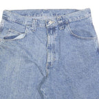 WRANGLER Mens Denim Blue Casual Shorts M W32 Cotton Blend Classic Fit Workwear
