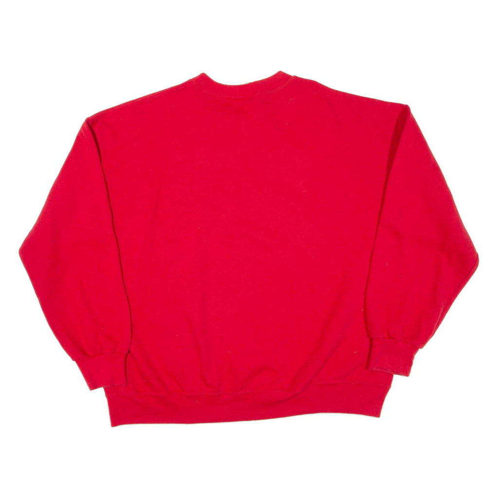 NUTMEG Wisconsin 1994 Rose Bowl Mens Sweatshirt Red 90s USA XL
