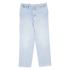 COTTON ART Womens Jeans Blue Relaxed Tapered 90s Stone Wash W34 L29