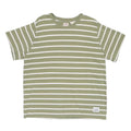 LEVI'S Mens Green & White Patterned Cotton Blend Basic Crew Neck Basic Knit