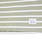 LEVI'S Mens Green & White Patterned Cotton Blend Basic Crew Neck Basic Knit