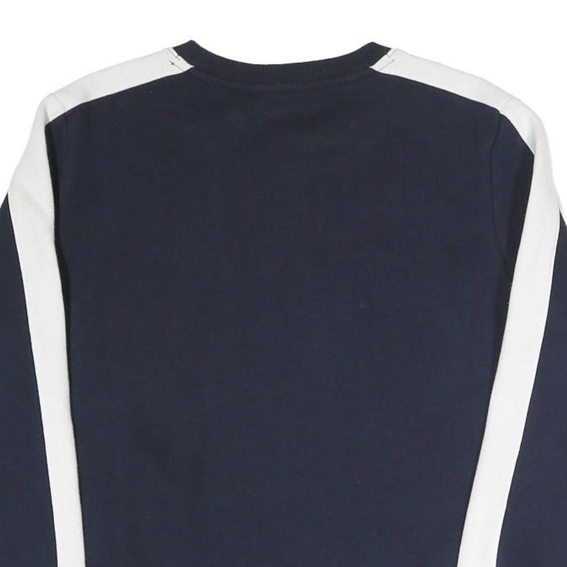 TOMMY HILFIGER Womens Navy Blue Sweatshirt Crew Neck M Cotton Blend