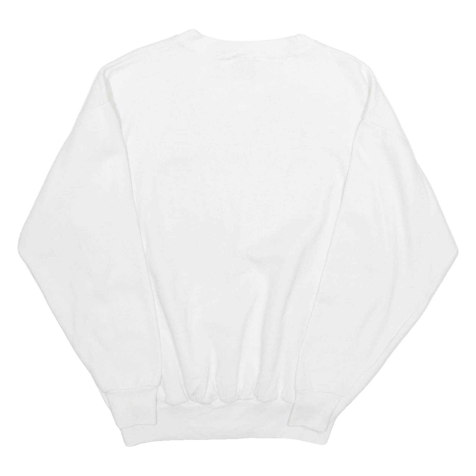 AMERICA'S FINEST Desert Island Support Our Troops Mens Sweatshirt White 90s USA XL