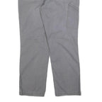 CARHARTT Mens Relaxed Grey Cotton Blend Trousers W36 L32 Workwear Casual