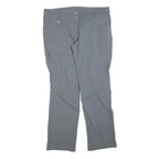 SALOMON Womens Regular Grey Polyester Blend Trousers W38 L32 Outdoor Activewear