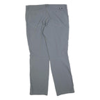 SALOMON Womens Regular Grey Polyester Blend Trousers W38 L32 Outdoor Activewear