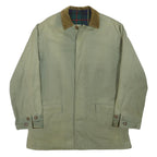 PHIST Mens Beige Cotton Blend Classic Jacket L Button Closure Corduroy Collar
