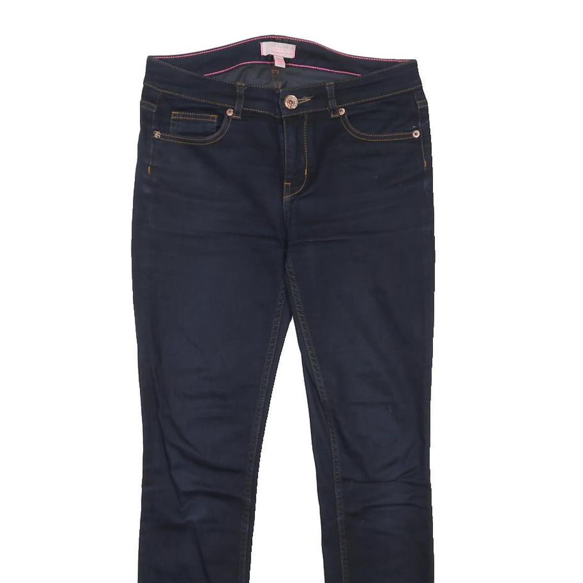 TED BAKER Womens Slim Blue Denim Slim Skinny Cotton Blend Jeans W27 L30