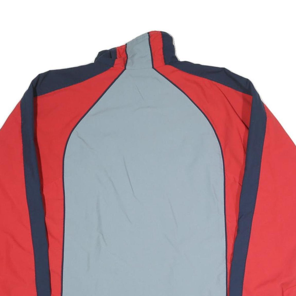 R-TEX Mens Grey & Red Casual Outdoor Jacket M Polyester Blend Zip Track