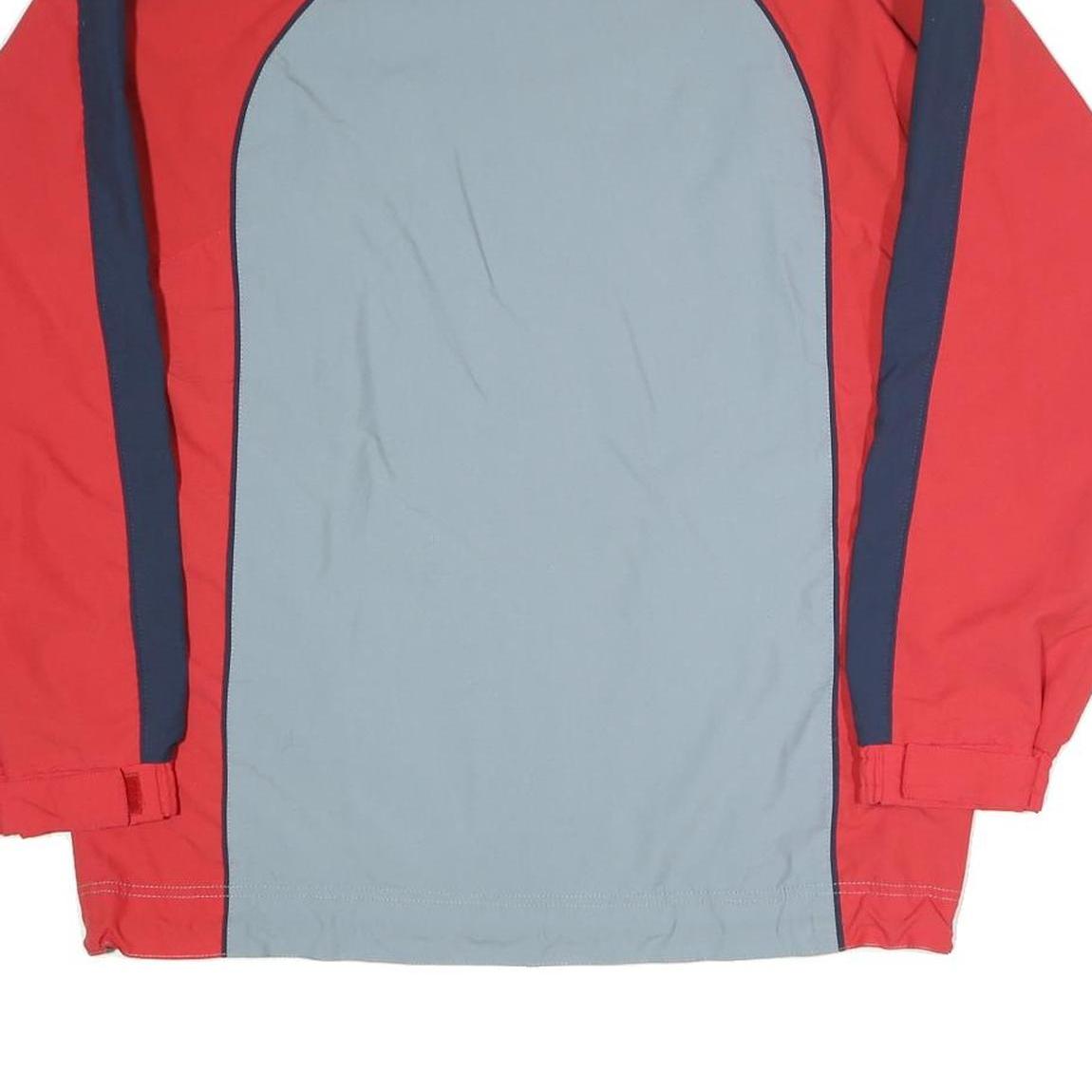 R-TEX Mens Grey & Red Casual Outdoor Jacket M Polyester Blend Zip Track