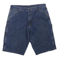 WRANGLER Mens Shorts Blue Denim Casual L W38 Workwear Cotton Blend