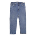 LEVI'S 505 Mens Jeans Blue Regular Straight Denim Medium W38 L30 Zip Cotton