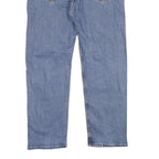 LEVI'S 505 Mens Jeans Blue Regular Straight Denim Medium W38 L30 Zip Cotton