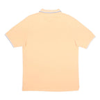 REEBOK Mens Peach Polo Shirt XL Cotton Short Sleeve Basic Casual