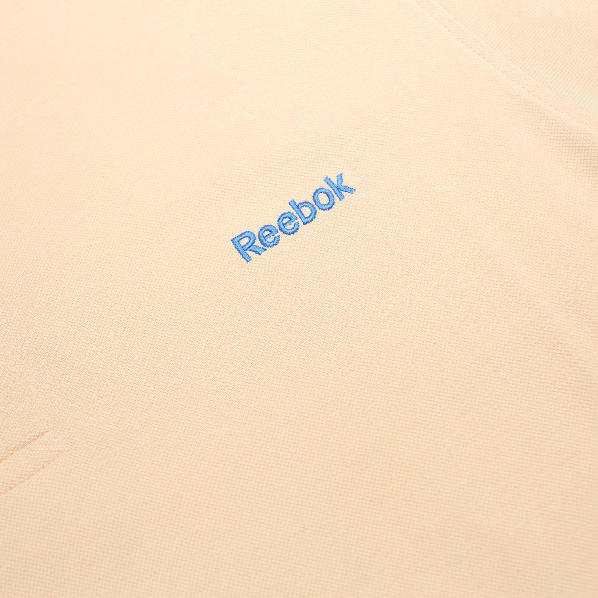 REEBOK Mens Peach Polo Shirt XL Cotton Short Sleeve Basic Casual