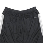 ADIDAS Mens Shorts Black & White Casual Polyester L W32 Sports Logo