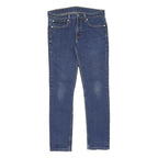 LEVI'S 511 Slim Womens Jeans Blue Regular Slim Denim Medium W31 L32 Stretch Zip
