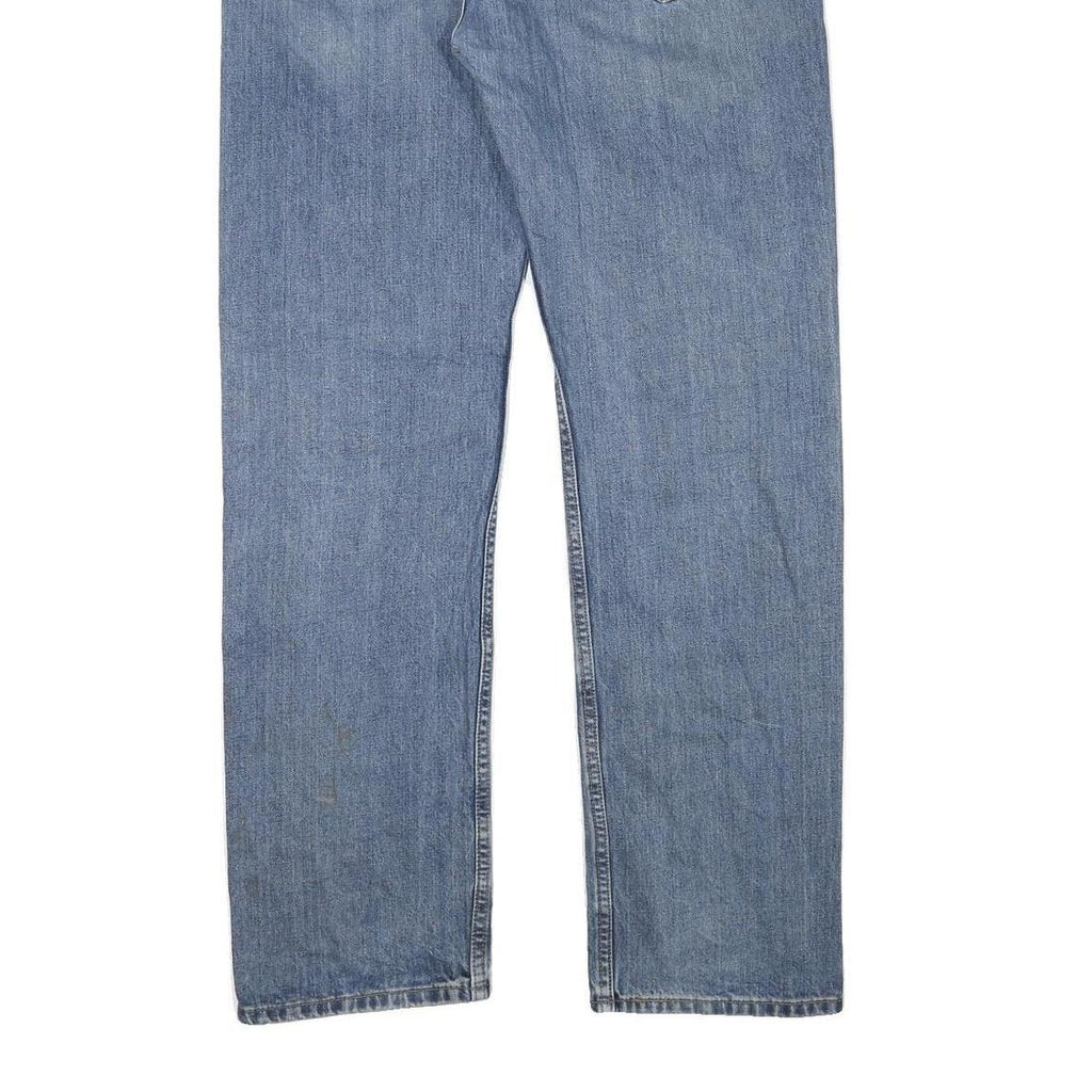 LEVI'S Mens Jeans Blue Regular Straight Denim Medium W36 L33 Classic Casual