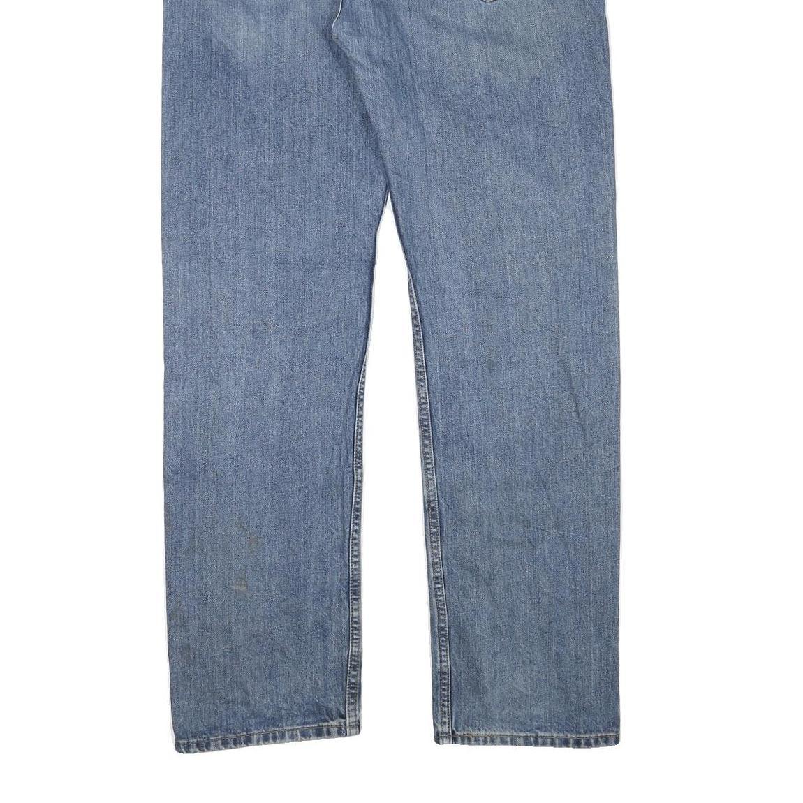 LEVI'S Mens Jeans Blue Regular Straight Denim Medium W36 L33 Classic Casual