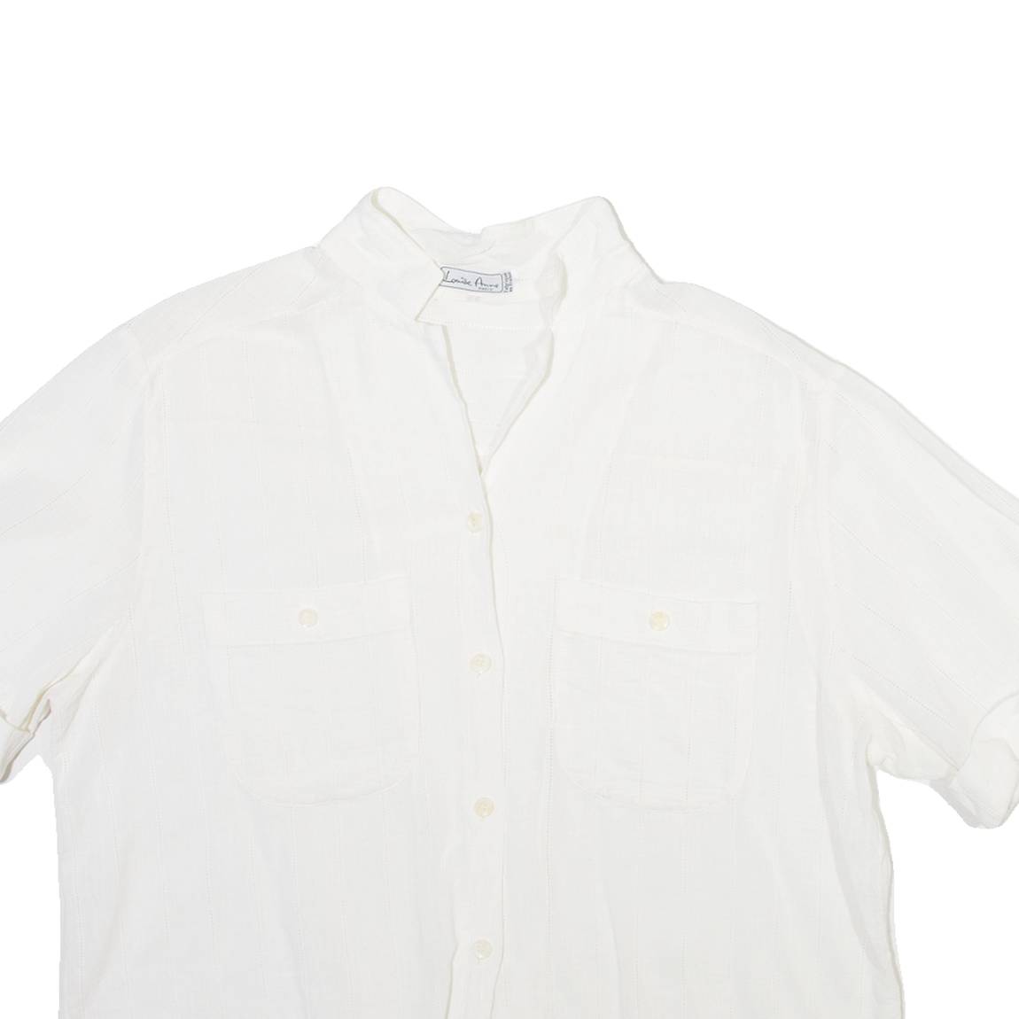 LOUISE ANNE Womens Shirt White M