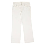 H.I.S Womens Jeans Cream Regular Bootcut W30 L29
