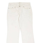 H.I.S Womens Jeans Cream Regular Bootcut W30 L29