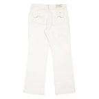 H.I.S Womens Jeans Cream Regular Bootcut W30 L29