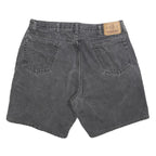 WRANGLER Mens Shorts Black Casual L W34 Denim Cotton Blend Comfortable Fit