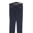 TOMMY HILFIGER Womens Jeans Blue Slim Skinny Denim Medium W28 L34 Stretch