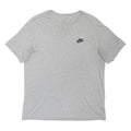 NIKE Mens Grey Crew Neck Short Sleeve T-Shirt M Cotton Blend Casualwear
