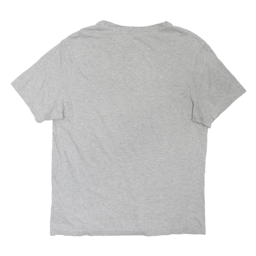 NIKE Mens Grey Crew Neck Short Sleeve T-Shirt M Cotton Blend Casualwear